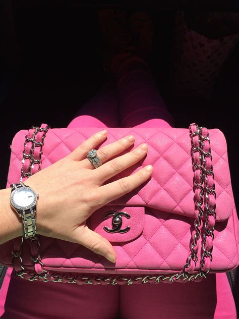 chanel jumbo pink|Chanel vintage jumbo.